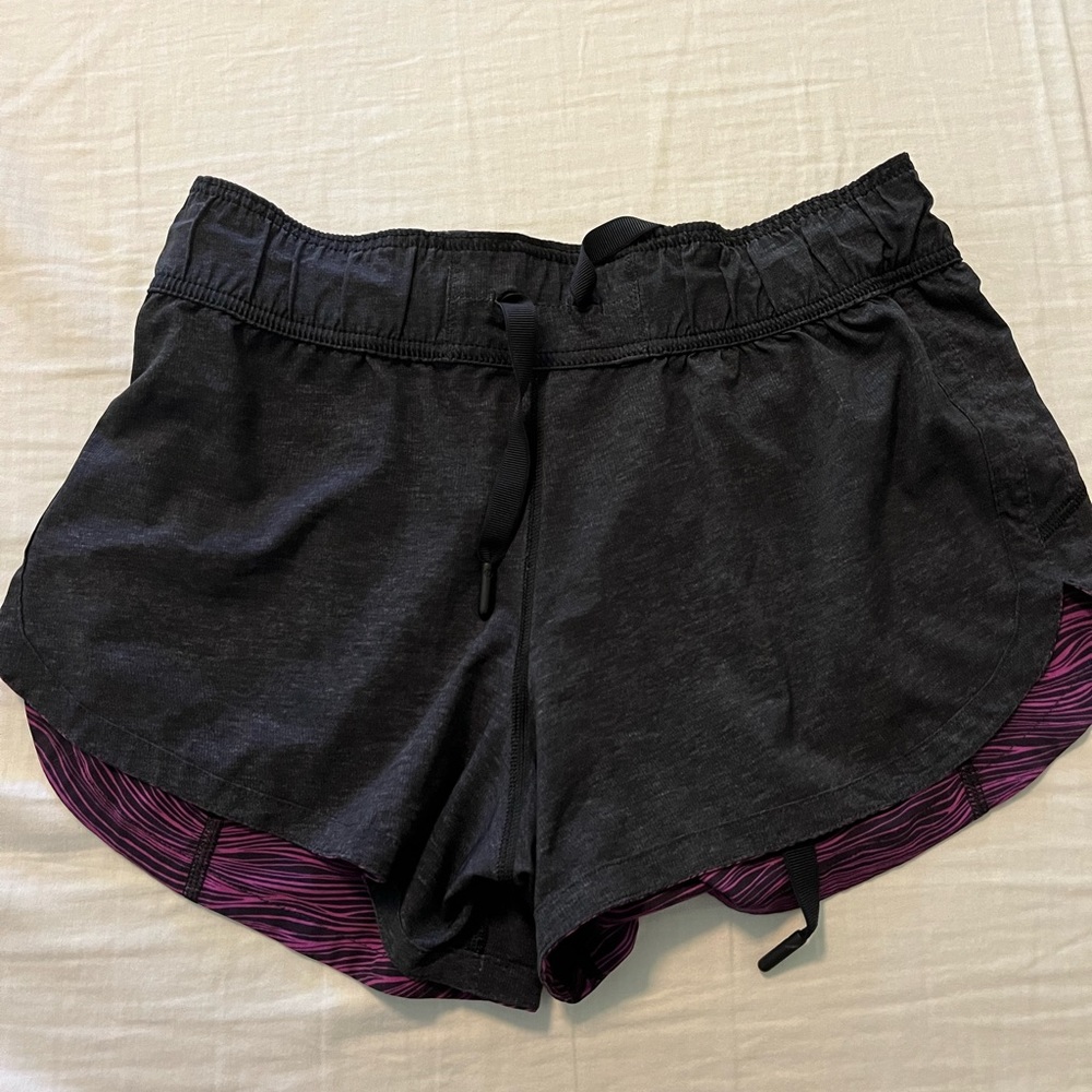 Vintage lululemon reversible shorts